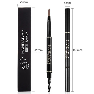 5-Color Waterproof Dual Brow Pen