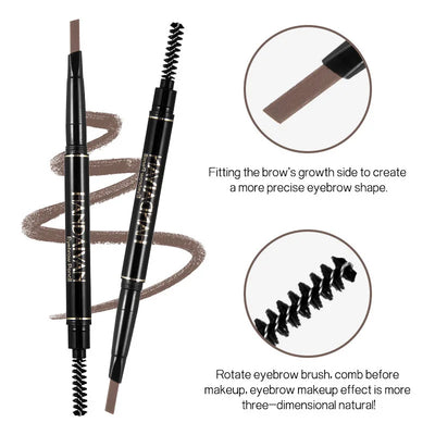 5-Color Waterproof Dual Brow Pen