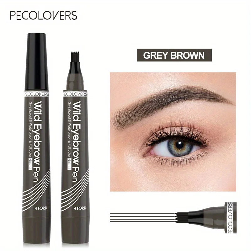 4-Fork Waterproof Brow Pen