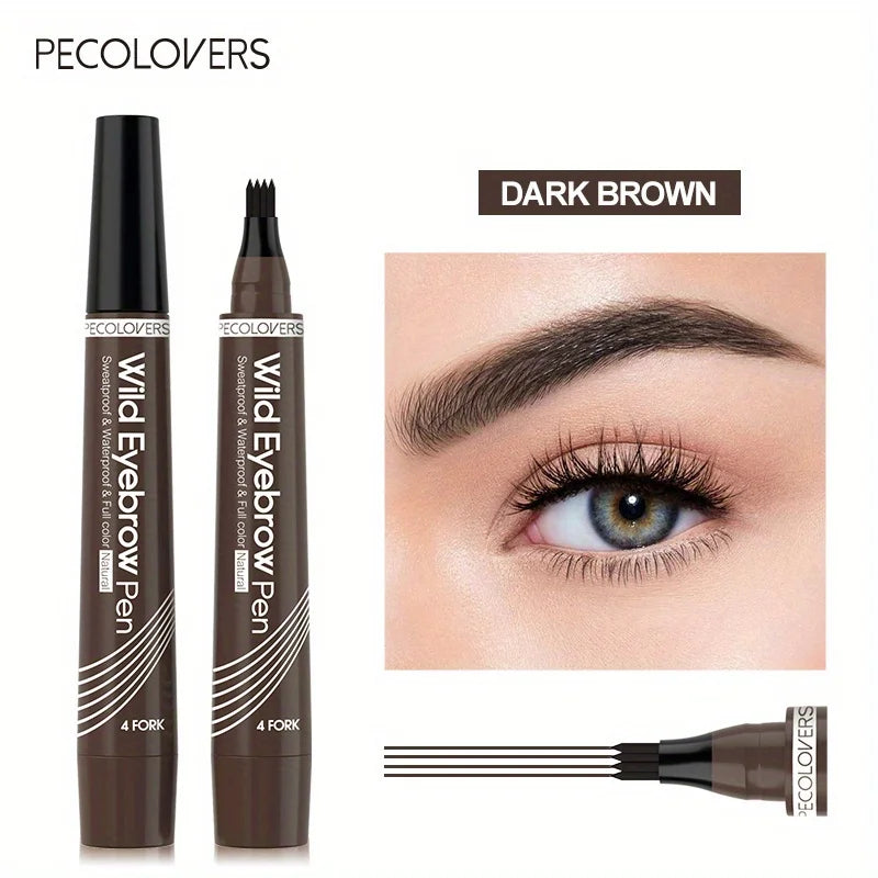 4-Fork Waterproof Brow Pen