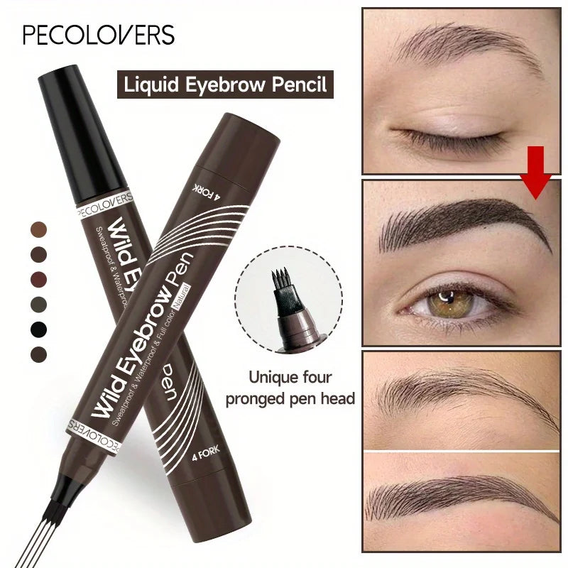 4-Fork Waterproof Brow Pen