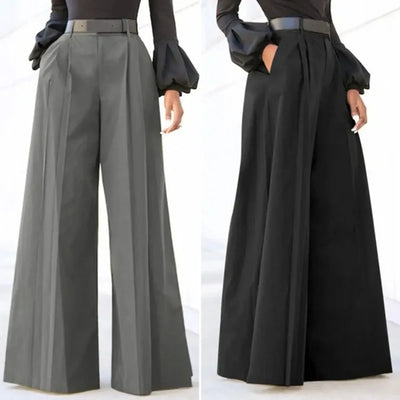 Elegant High-Waist Palazzo Pants