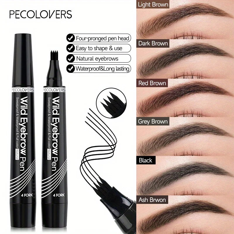 4-Fork Waterproof Brow Pen