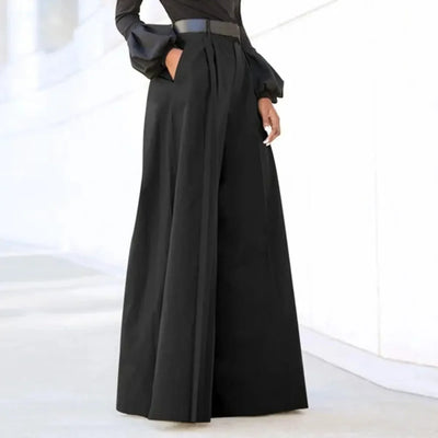 Elegant High-Waist Palazzo Pants